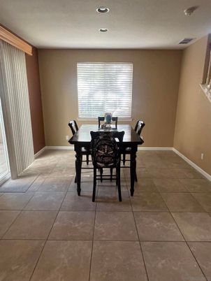 Dining room, Interior, Recessed Lighting