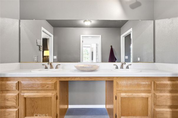 Bathroom, Dual Sink Vanities, Interior, Tile Countertops