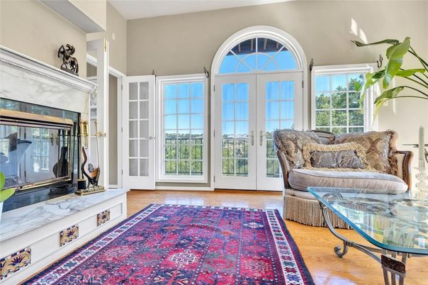 Fireplace, Interior, Wood Texture Flooring