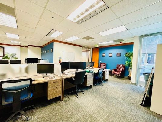Home Office, Interior, Recessed Lighting