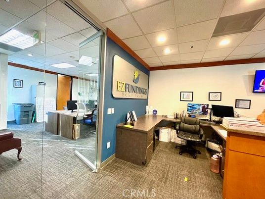 Home Office, Interior, Recessed Lighting