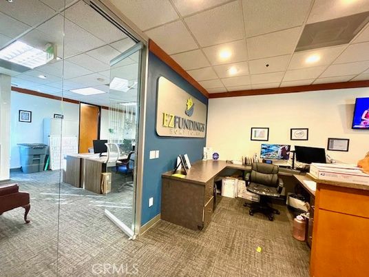 Home Office, Interior, Recessed Lighting