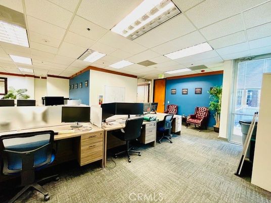 Home Office, Interior, Recessed Lighting