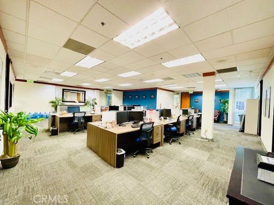 Home Office, Interior, Recessed Lighting