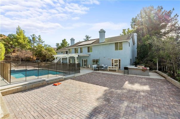 Exterior, Pool, Solar Panels