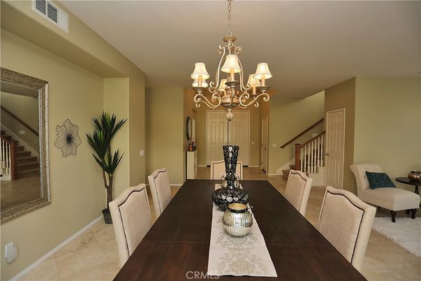 Chandelier, Dining room, Interior