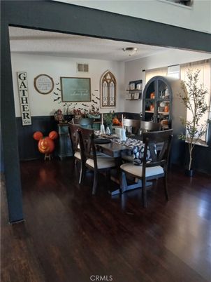 Dining room, Interior, Wood Texture Flooring