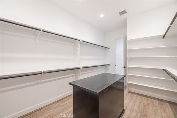 Interior, Recessed Lighting, Walk-in Closets, Wood Texture Flooring