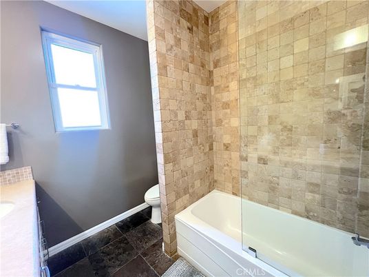 Bathroom, Glass Shower, Interior, Stone Walls