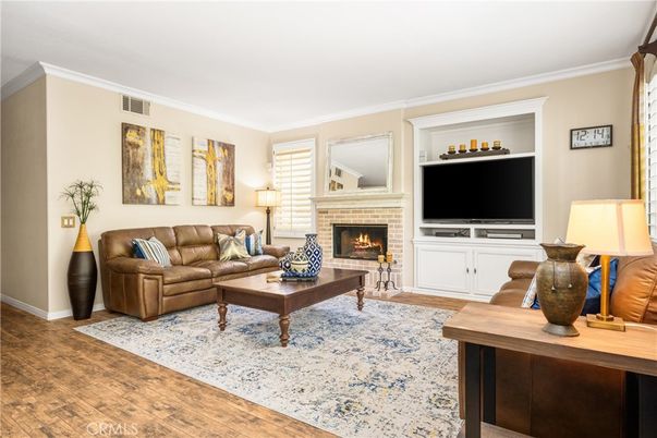 Fireplace, Interior, Living room, Wood Texture Flooring