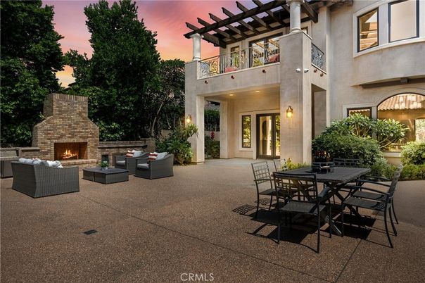 Backyard, Exterior, Fireplace