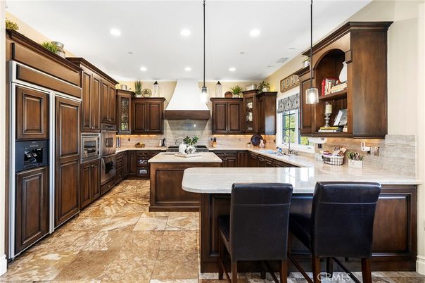 Interior, Kitchen, Pendant Lights, Recessed Lighting