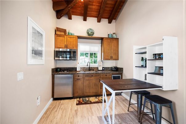 Dining room, Interior, Kitchen, Wooden Beams, Wooden Ceilings, Wood Texture Flooring