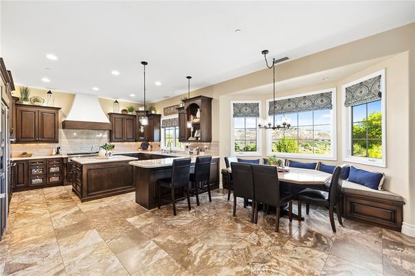 Dining room, Interior, Kitchen, Pendant Lights, Recessed Lighting