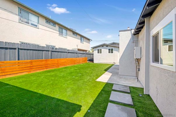 Backyard, Exterior