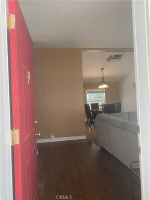Fireplace, Interior, Living room, Pendant Lights, Wood Texture Flooring