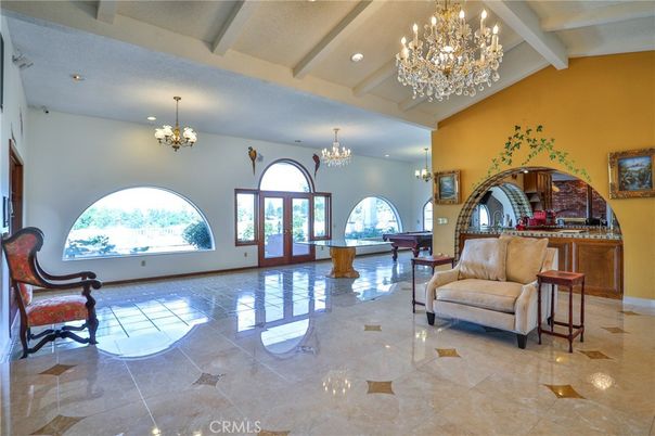 Chandelier, Interior, Recessed Lighting