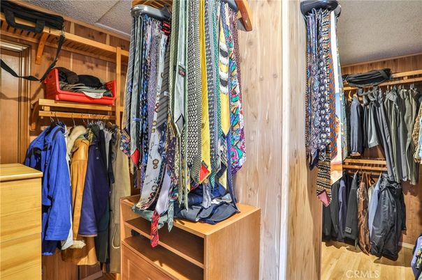 Interior, Walk-in Closets, Wood Texture Flooring, Wooden Walls