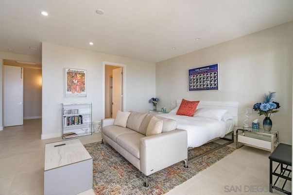Bedroom, Fireplace, Interior, Recessed Lighting