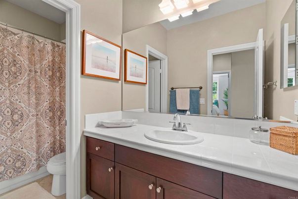 Bathroom, Dual Sink Vanities, Interior, Tile Countertops