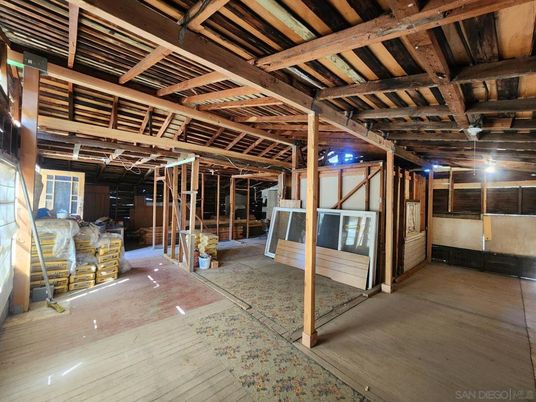 Interior, Wooden Beams