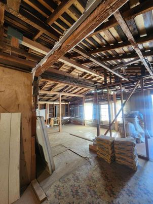 Interior, Wooden Beams