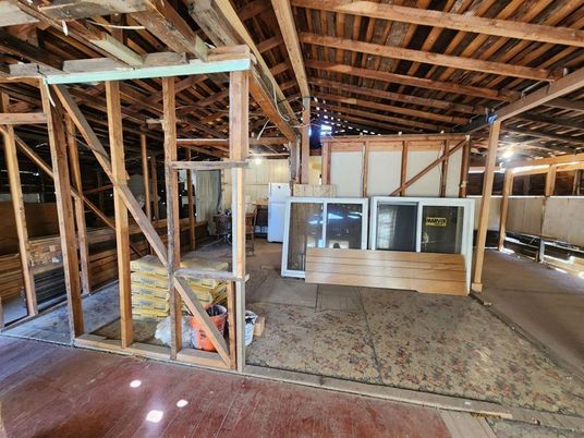 Interior, Wooden Beams