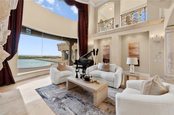Interior, Living room, Piano, Recessed Lighting, Water