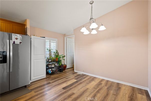 Interior, Kitchen, Pendant Lights, Wood Texture Flooring