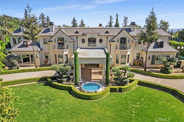 Backyard, Exterior, Facade, Pool, French Provincial