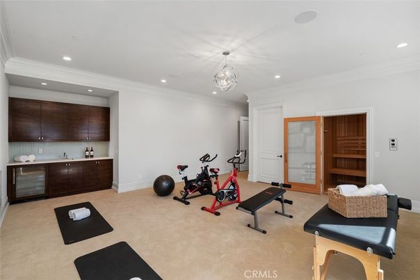 Fitness Equipment, Interior, Recessed Lighting