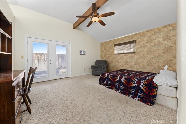 Bedroom, Interior, Wooden Beams