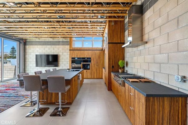 Interior, Kitchen, Stone Walls