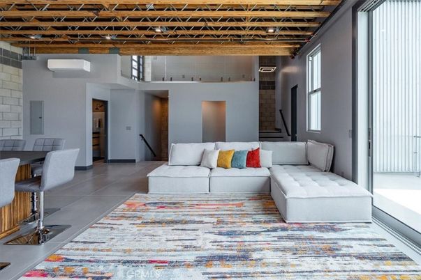 Interior, Living room, Stone Walls, Wooden Beams