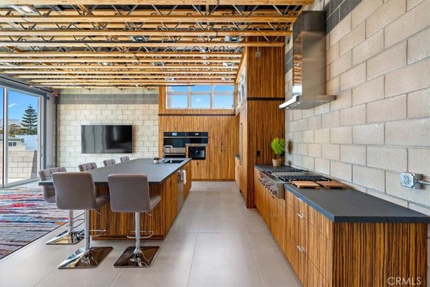 Interior, Kitchen, Stone Walls