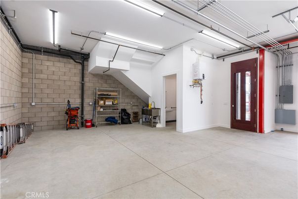 Garage, Interior, Stone Walls