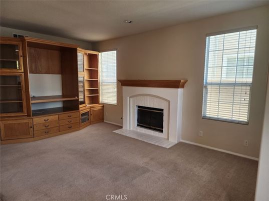 Empty room, Fireplace, Interior, Recessed Lighting