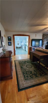 Interior, Stone Walls, Wood Texture Flooring
