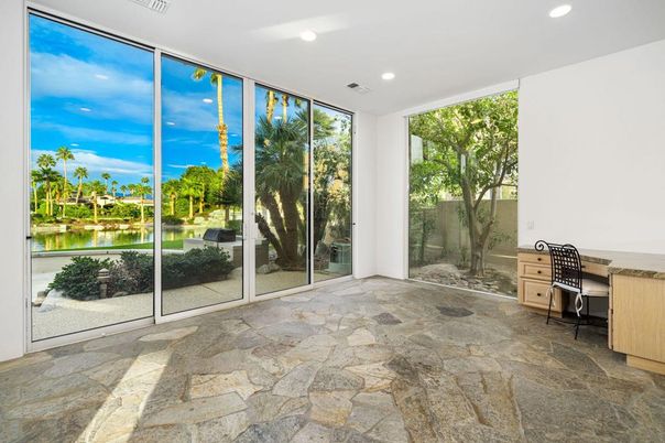 Home Office, Interior, Recessed Lighting, Sun Room, Water