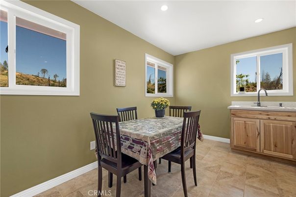 Dining room, Interior, Recessed Lighting