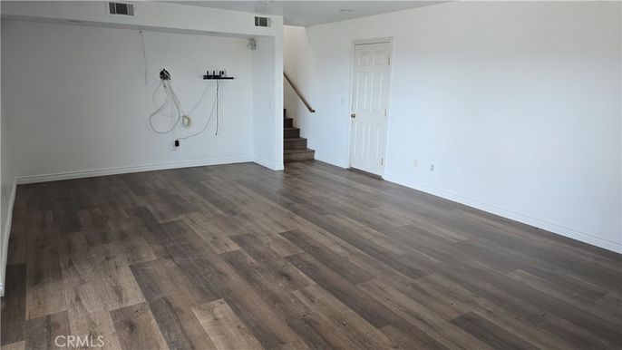 Empty room, Interior, Wood Texture Flooring
