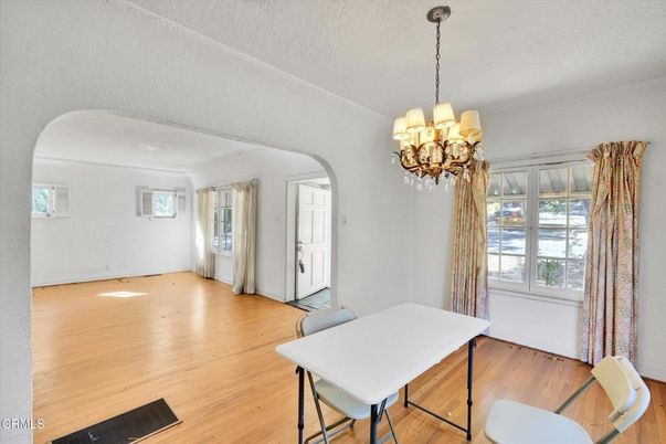 Chandelier, Interior, Wood Texture Flooring
