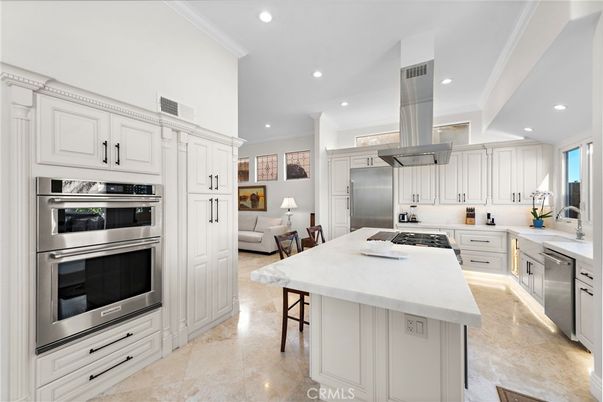 Interior, Kitchen, Recessed Lighting, Stainless Steel Appliances