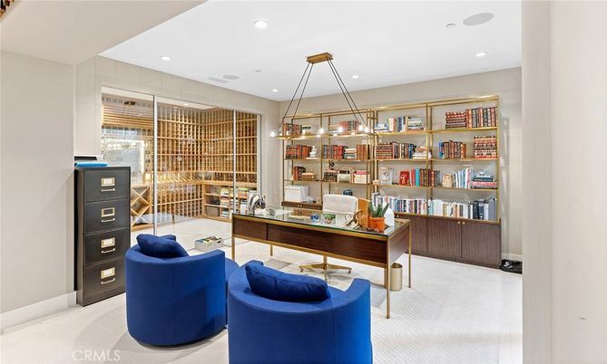 Home Office, Interior, Pendant Lights, Recessed Lighting