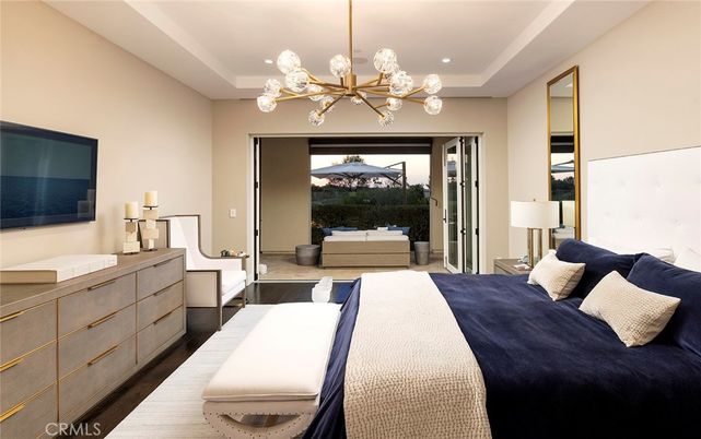 Bedroom, Interior, Pendant Lights, Recessed Lighting