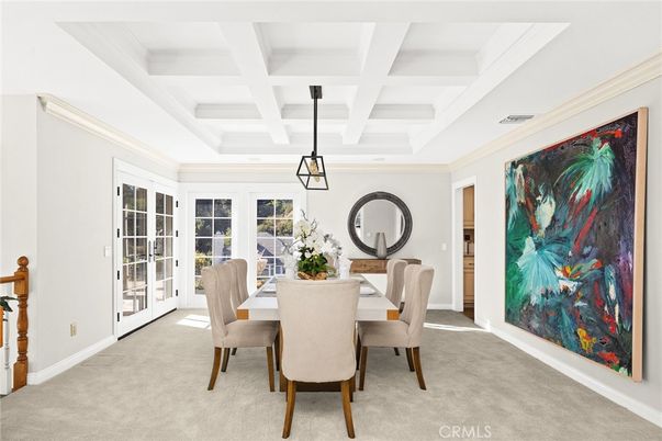 Dining room, Interior, Pendant Lights