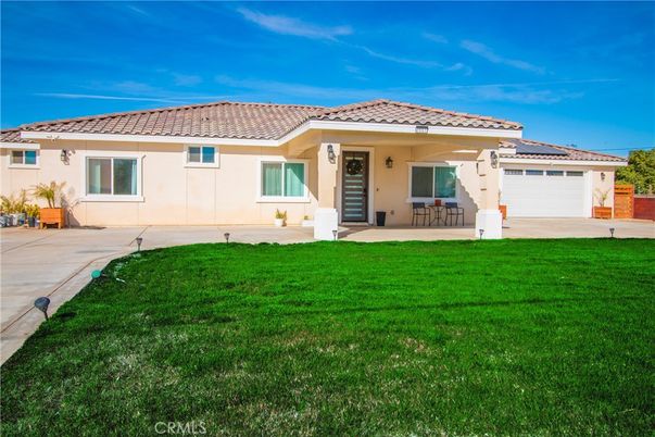 Attached, Backyard, Exterior, Facade, Solar Panels, Mediterranean