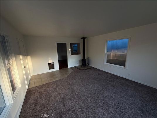 Empty room, Fireplace, Interior