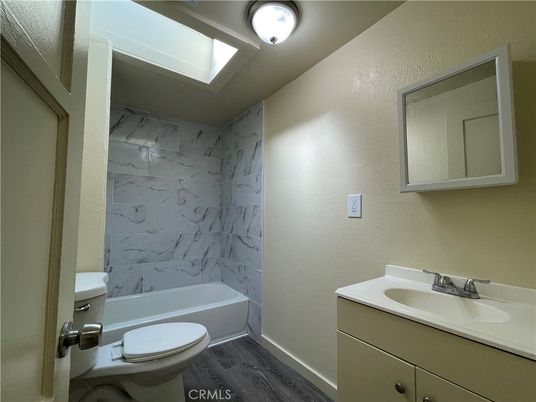 Bathroom, Interior, Marble Walls, Wood Texture Flooring