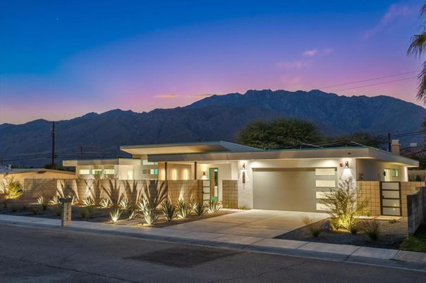 Attached, Exterior, Facade, Modern